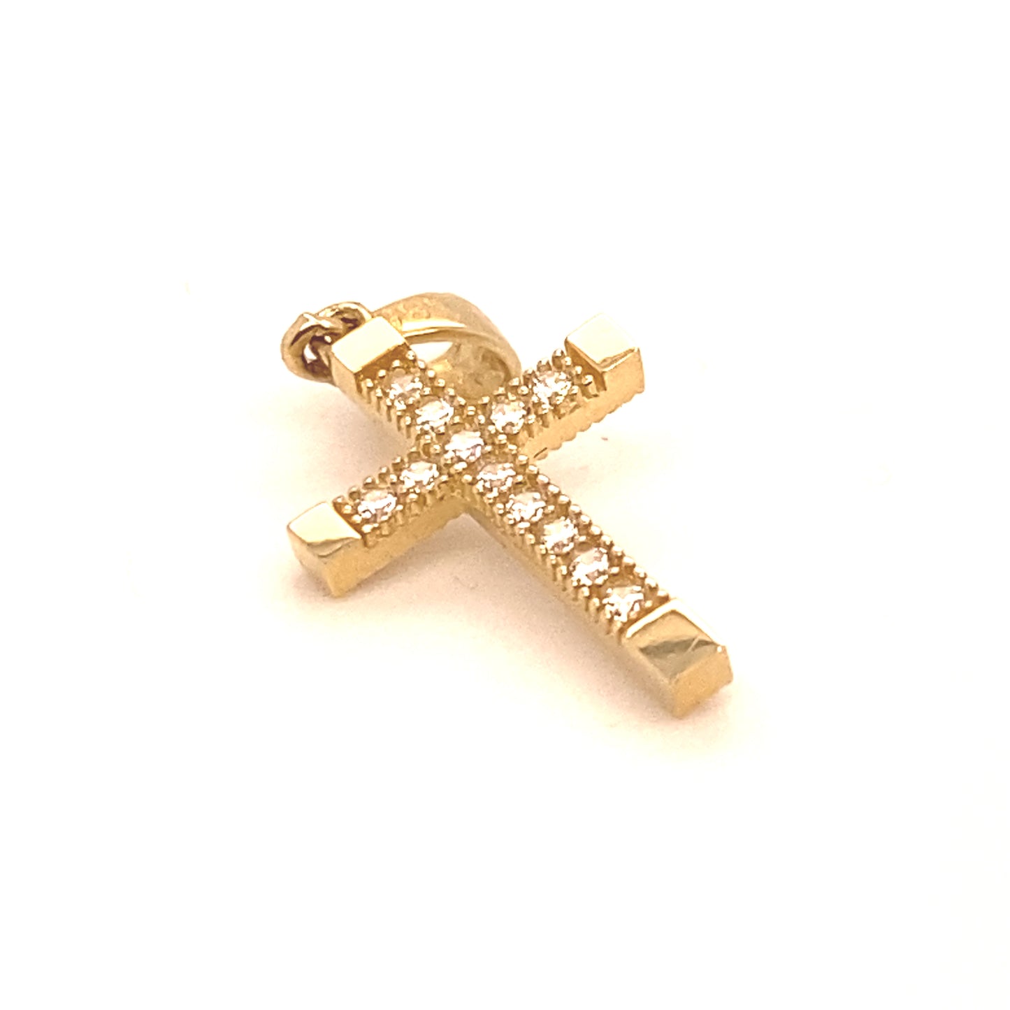 Anhänger 585/-Gelbgold Kreuz