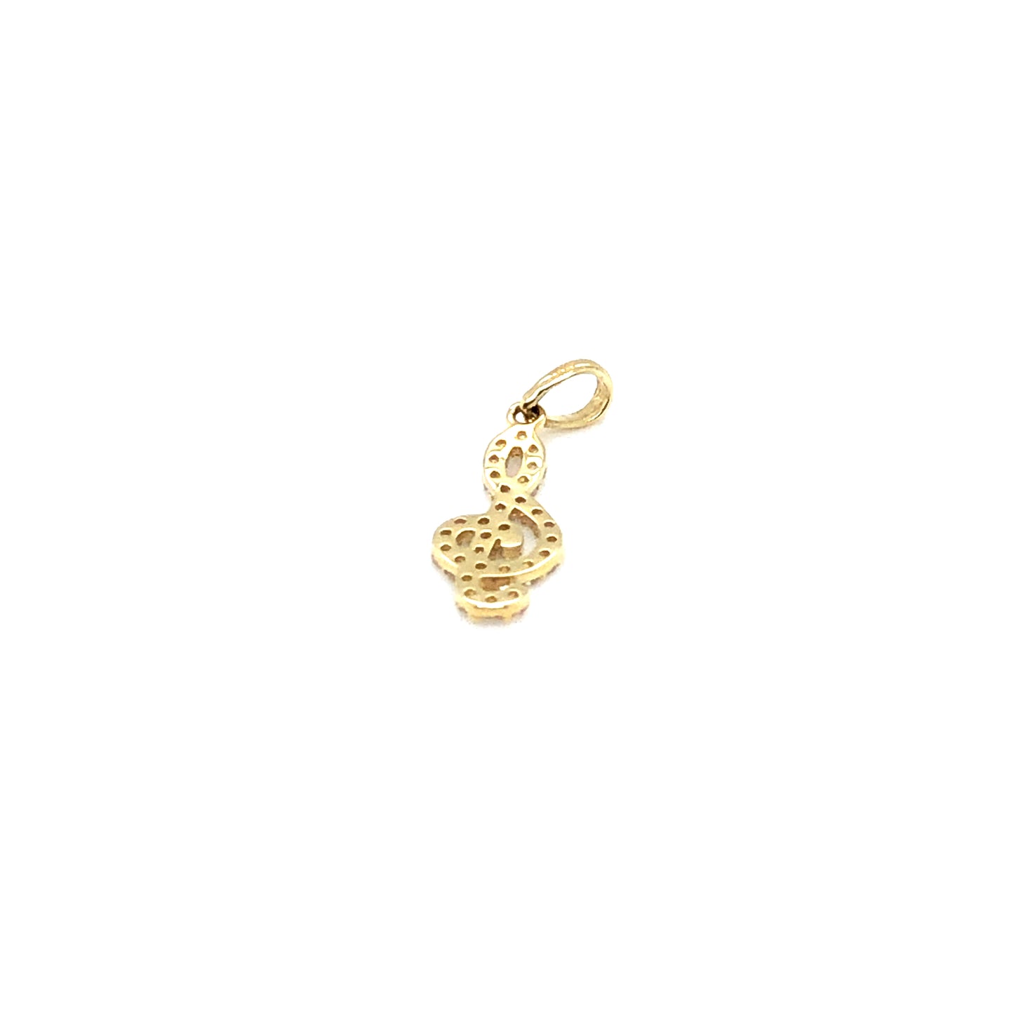 Anhänger 585/-Gelbgold Notenschlüssel