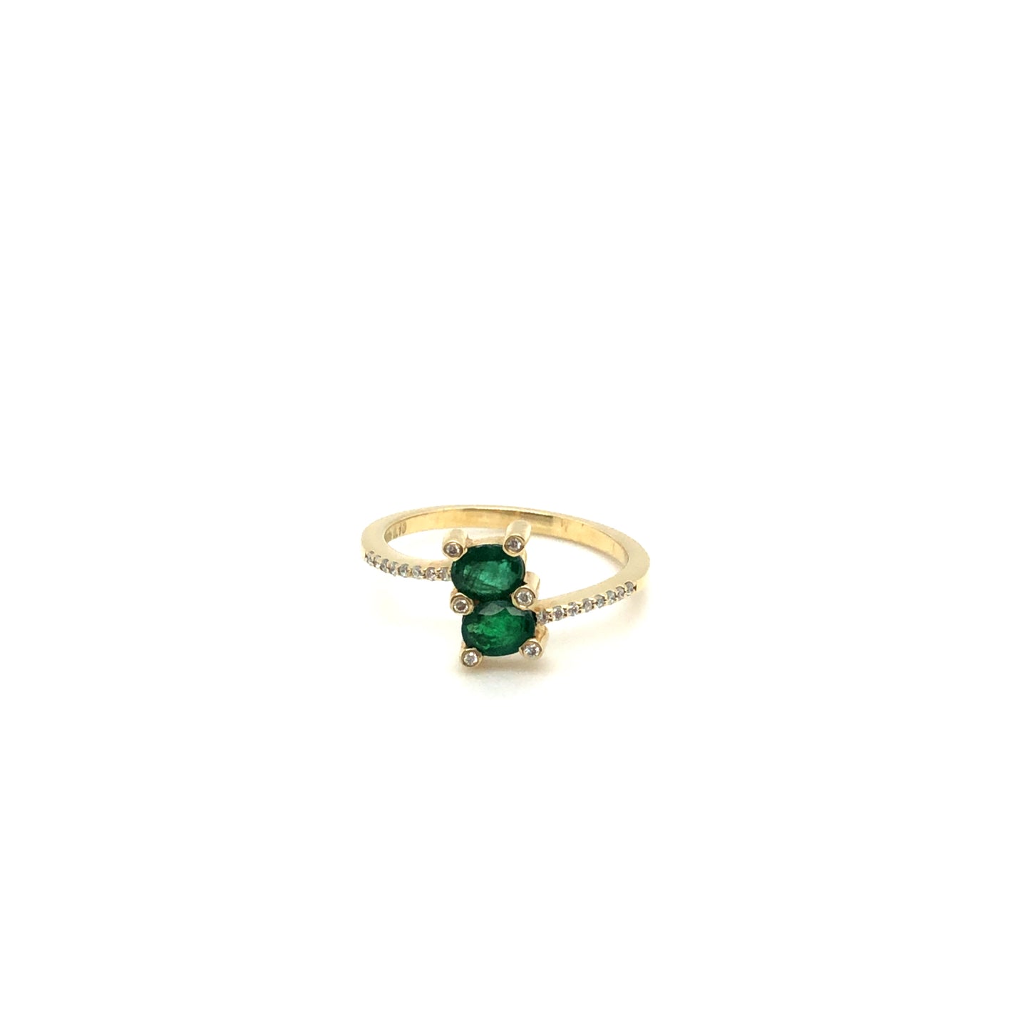 Brilliantring 585/-Gelbgold