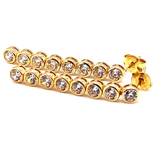 Ohrringe 585/-Gelbgold
