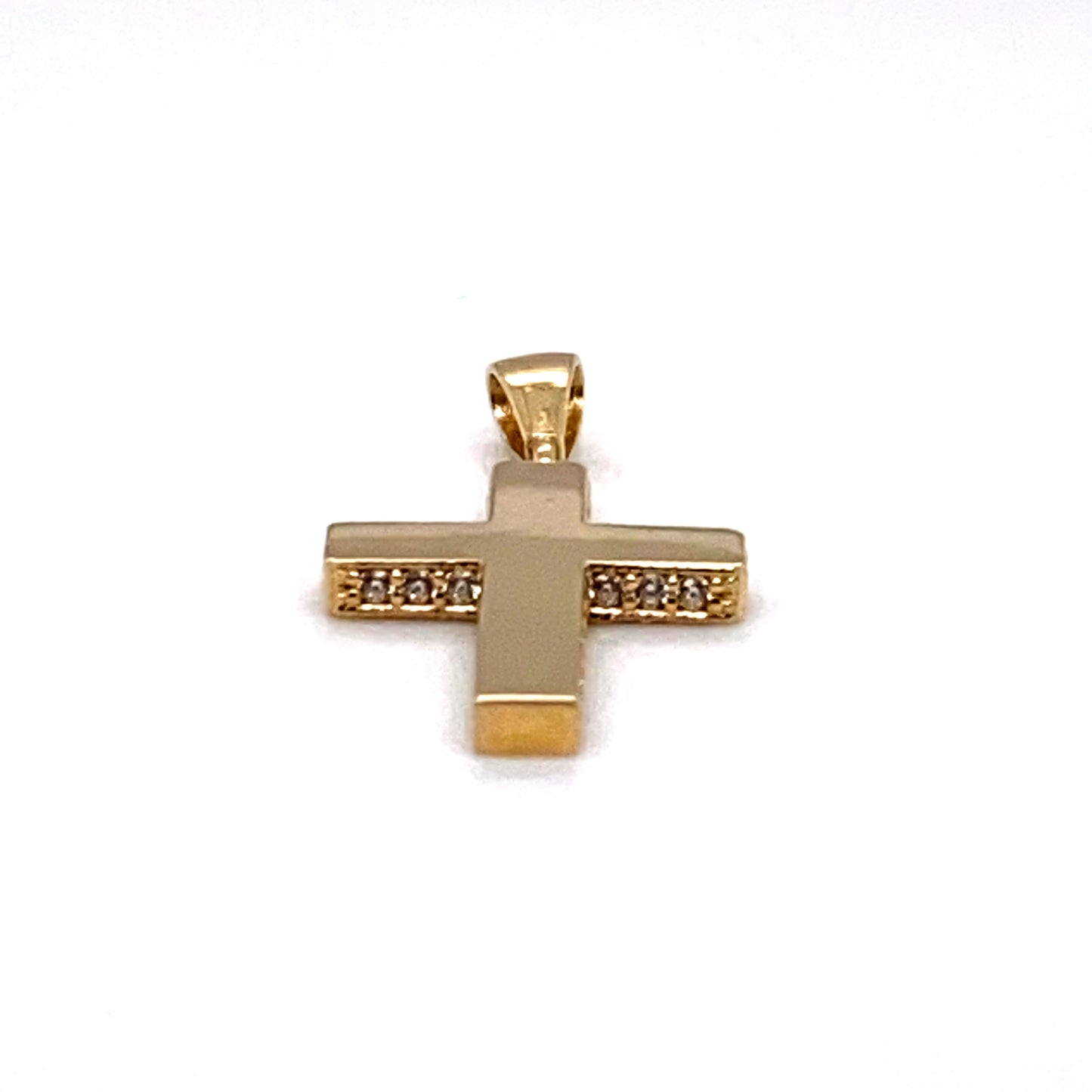 Anhänger 585/-Gelbgold Kreuz
