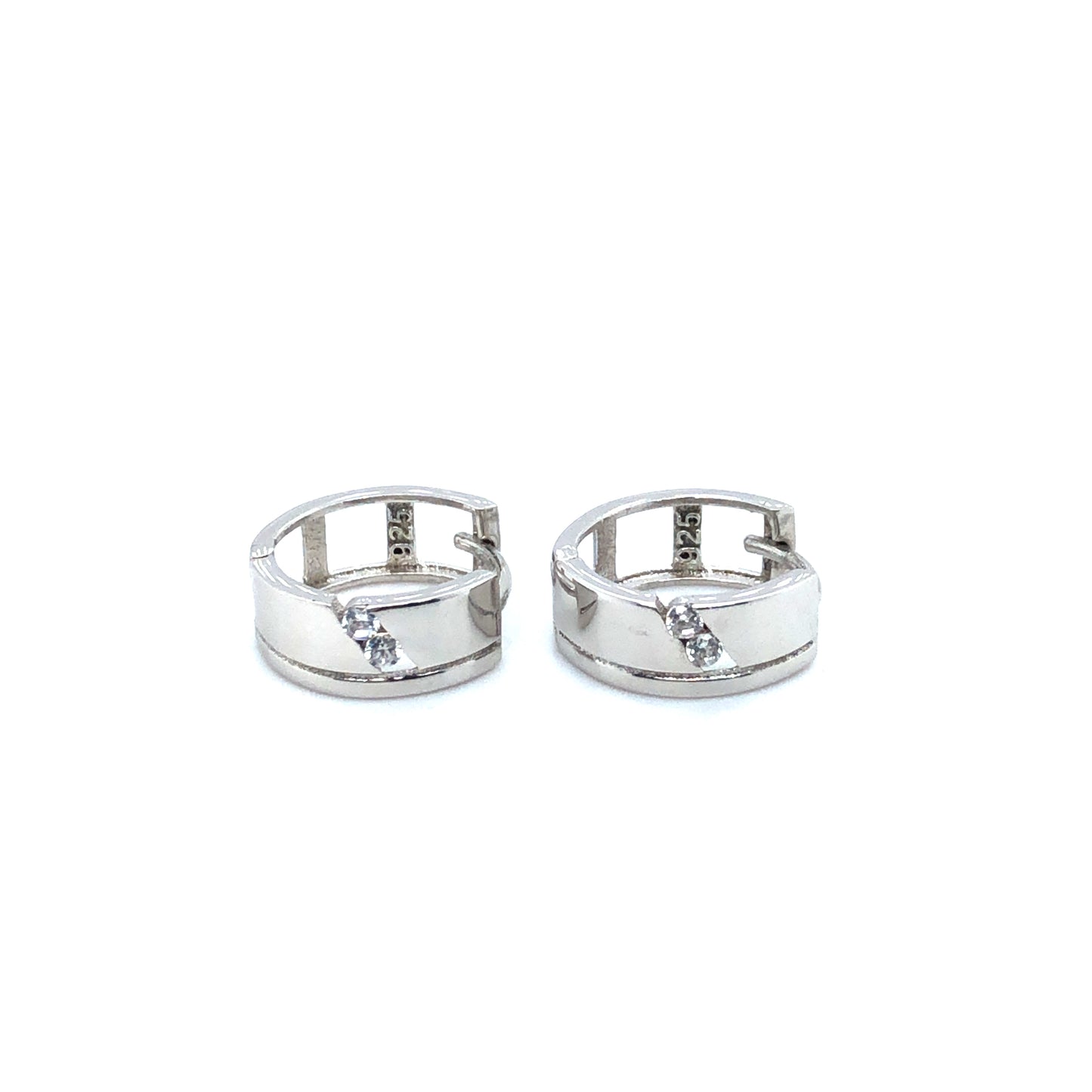 Creolen 925/-Silber Zirkonia
