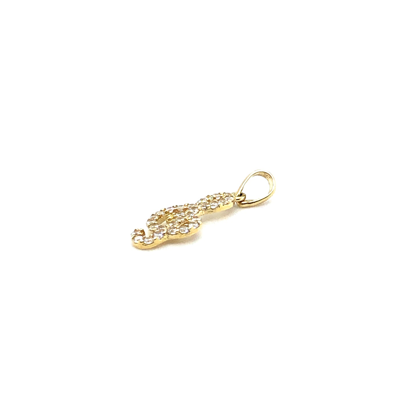 Anhänger 585/-Gelbgold Notenschlüssel