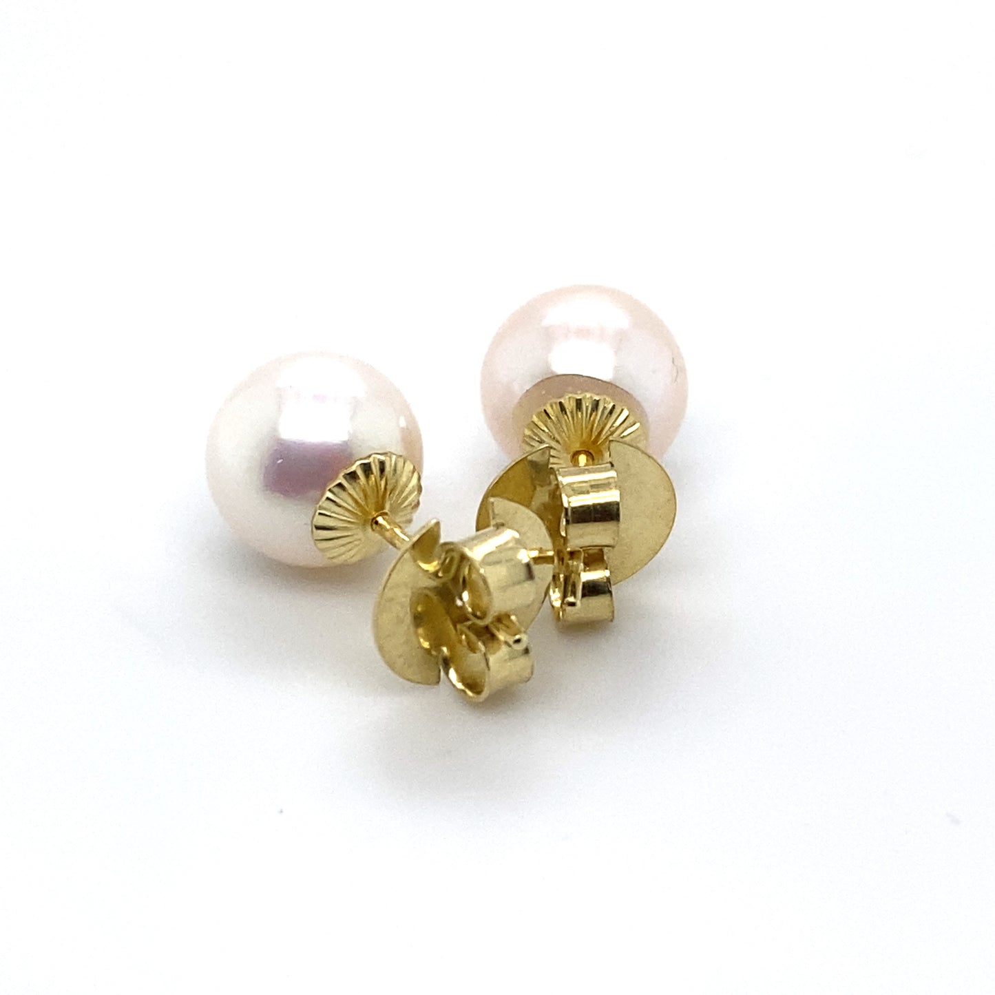 Ohrstecker Perlen 585/-Gelbgold