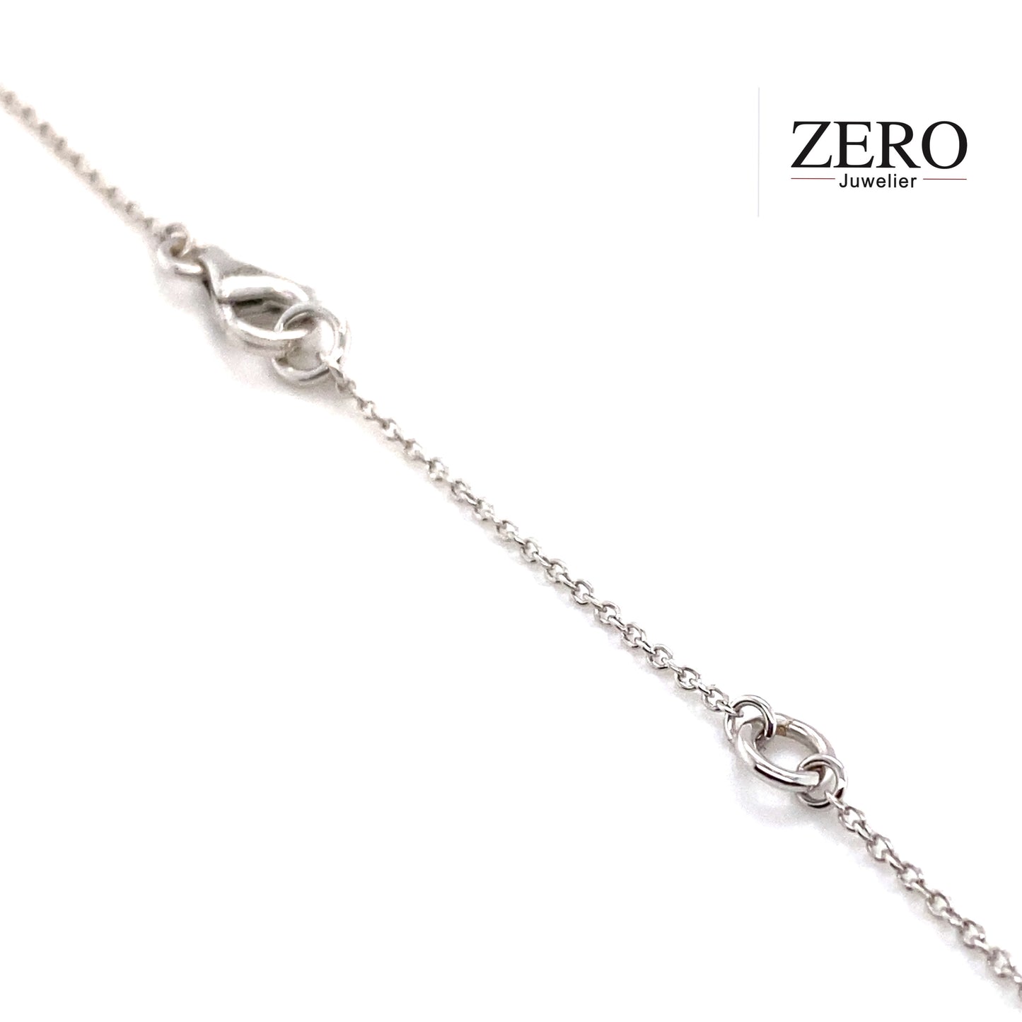 Kette 750/-Weißgold Brillanten