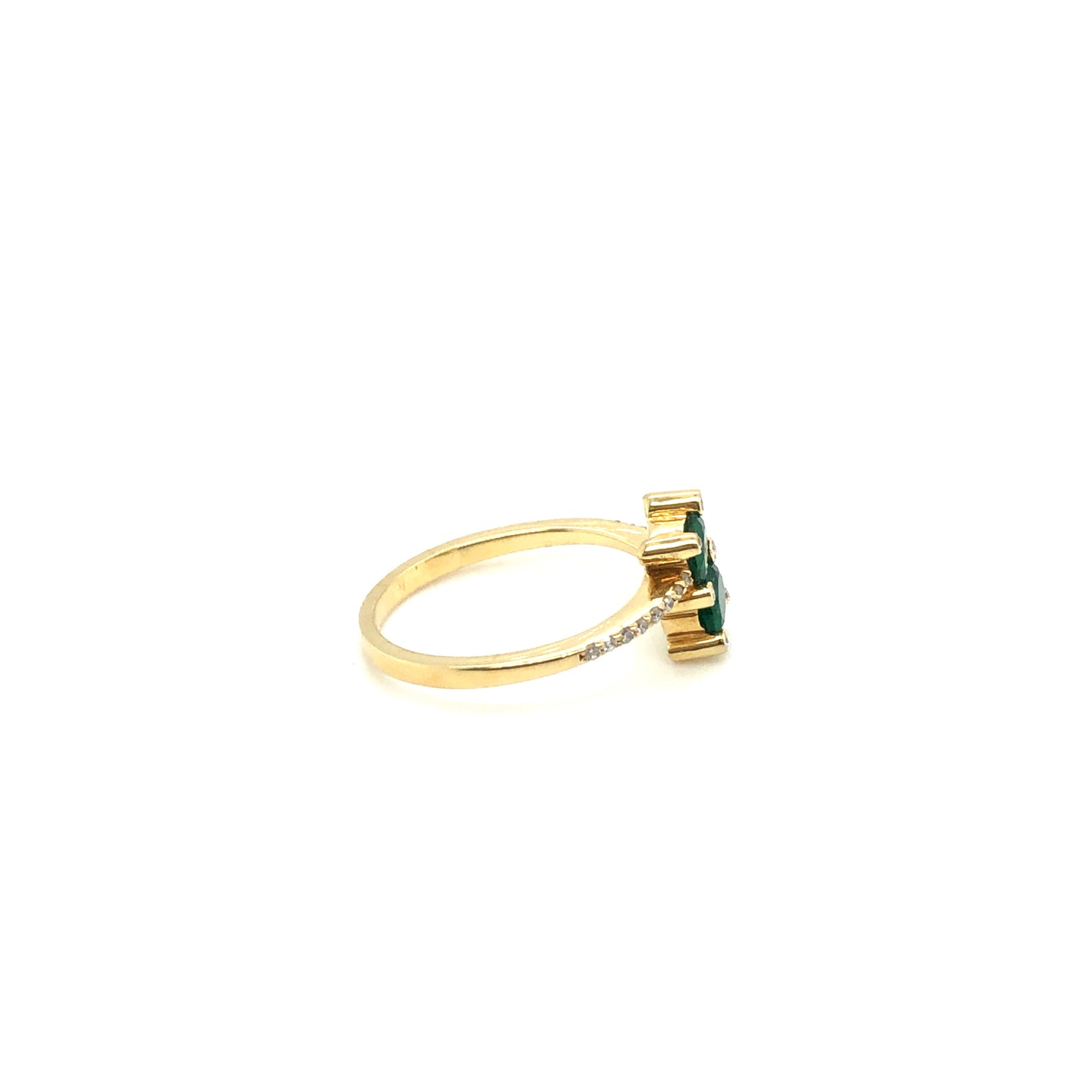 Brilliantring 585/-Gelbgold