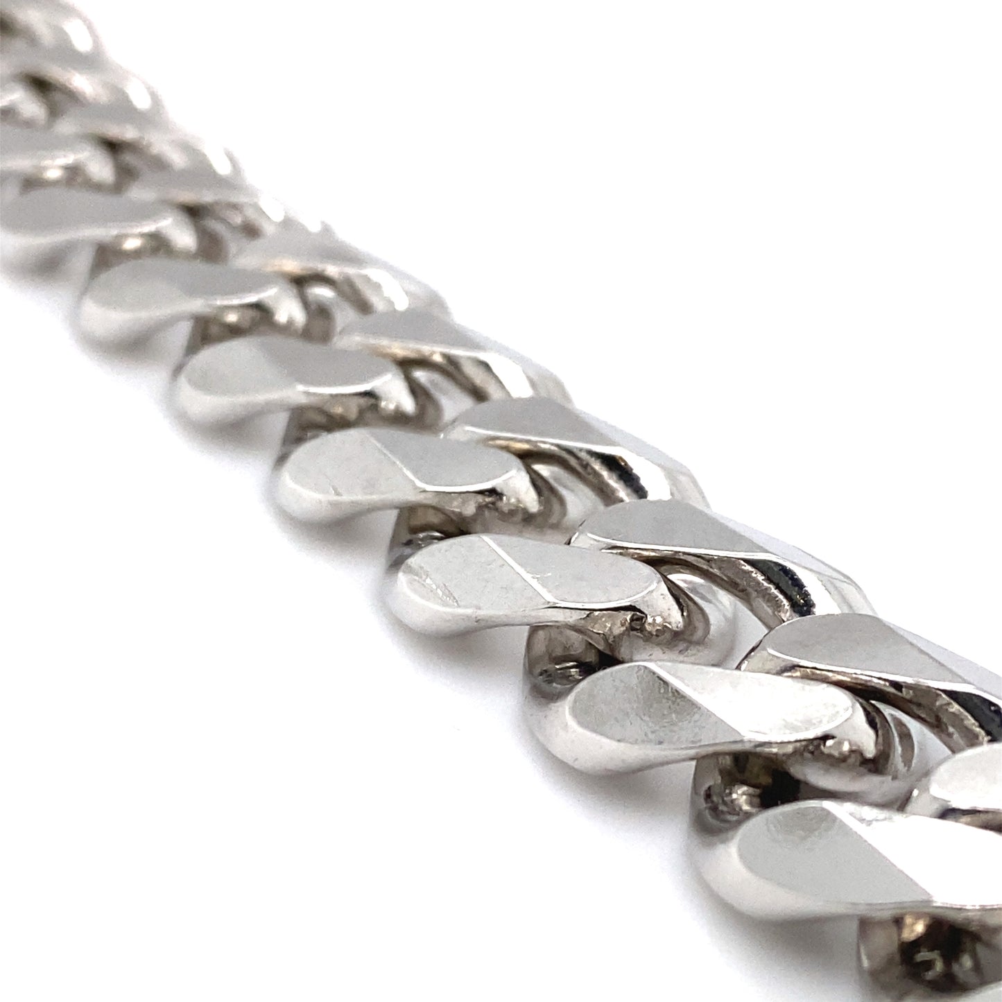 Armband 925/ – Silber Panzerketten Muster