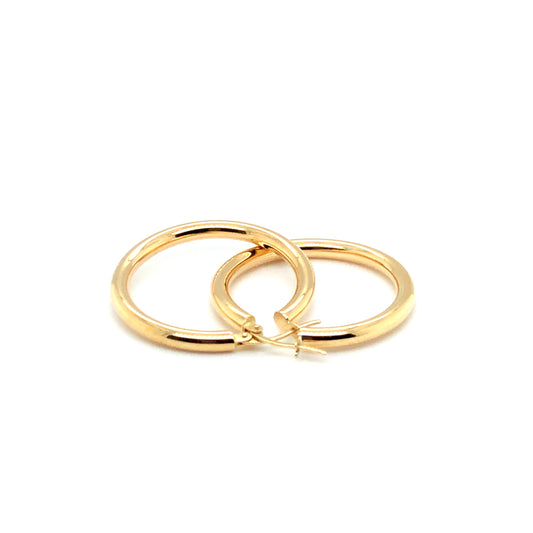 Creolen 585/-Gelbgold