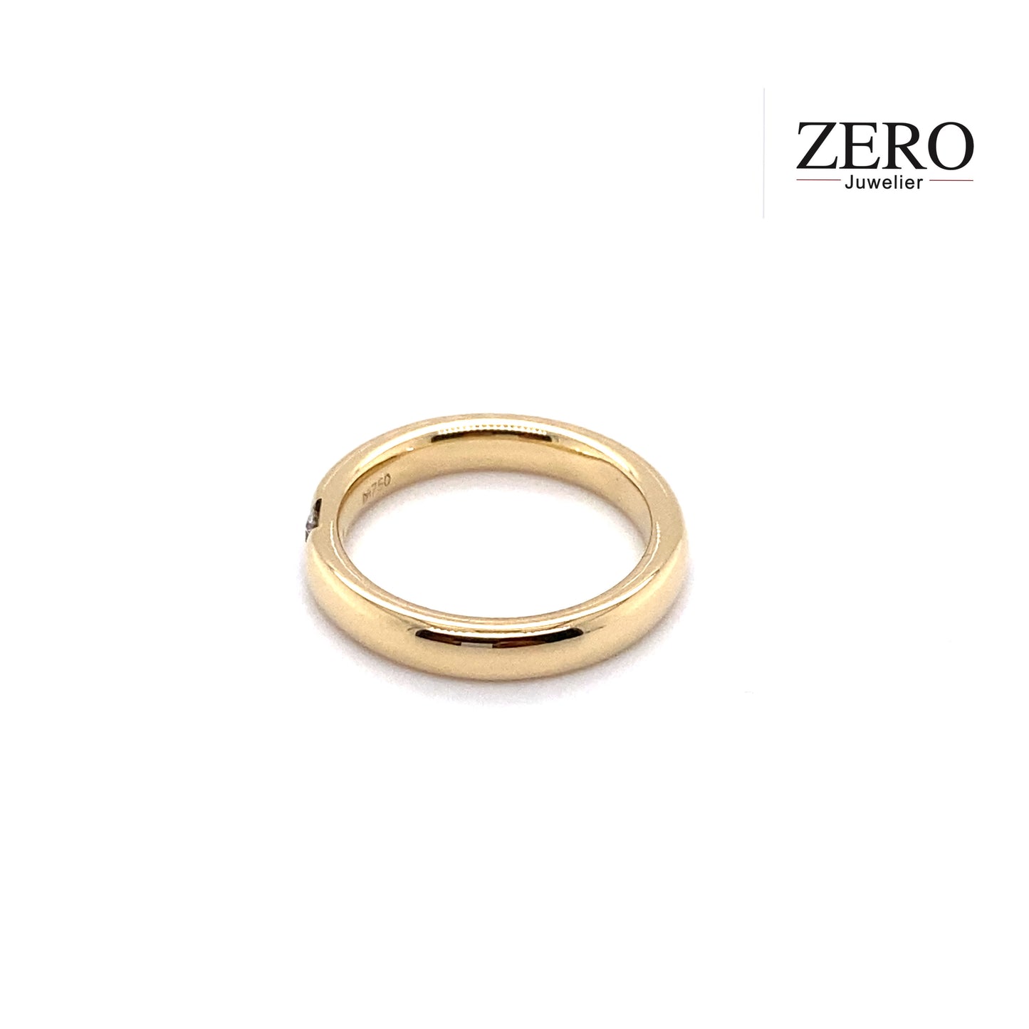 Spannring 750/-Gelbgold Brillant