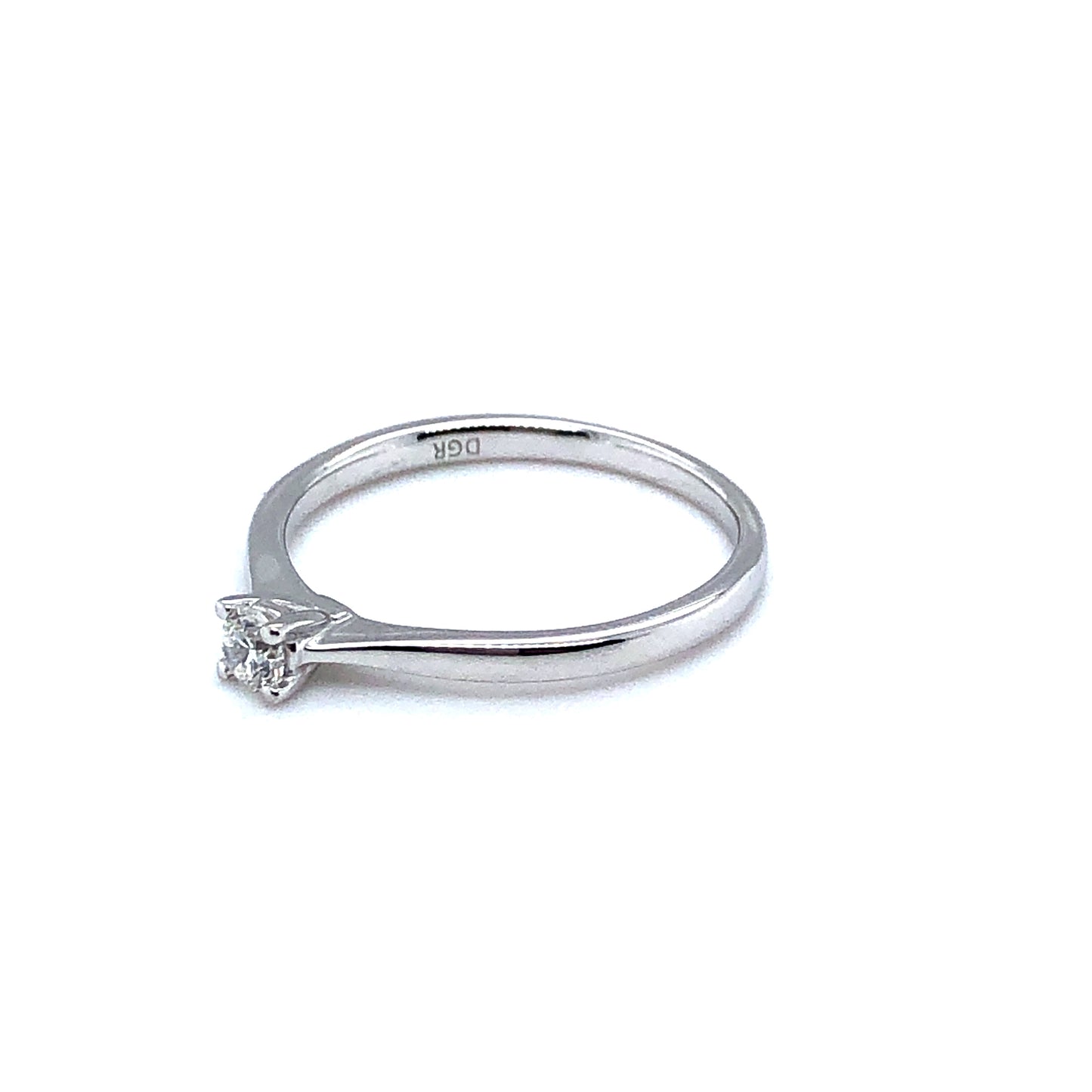 Ring 750/-Weißgold Brillant