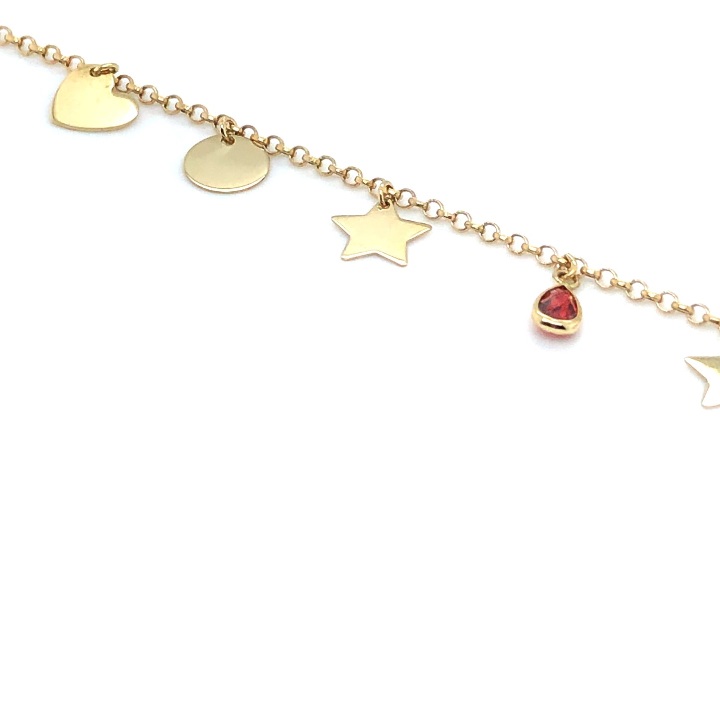 Fußkette 585/-Gold