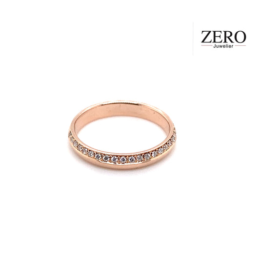 Ring 585/-Rotgold Brillanten