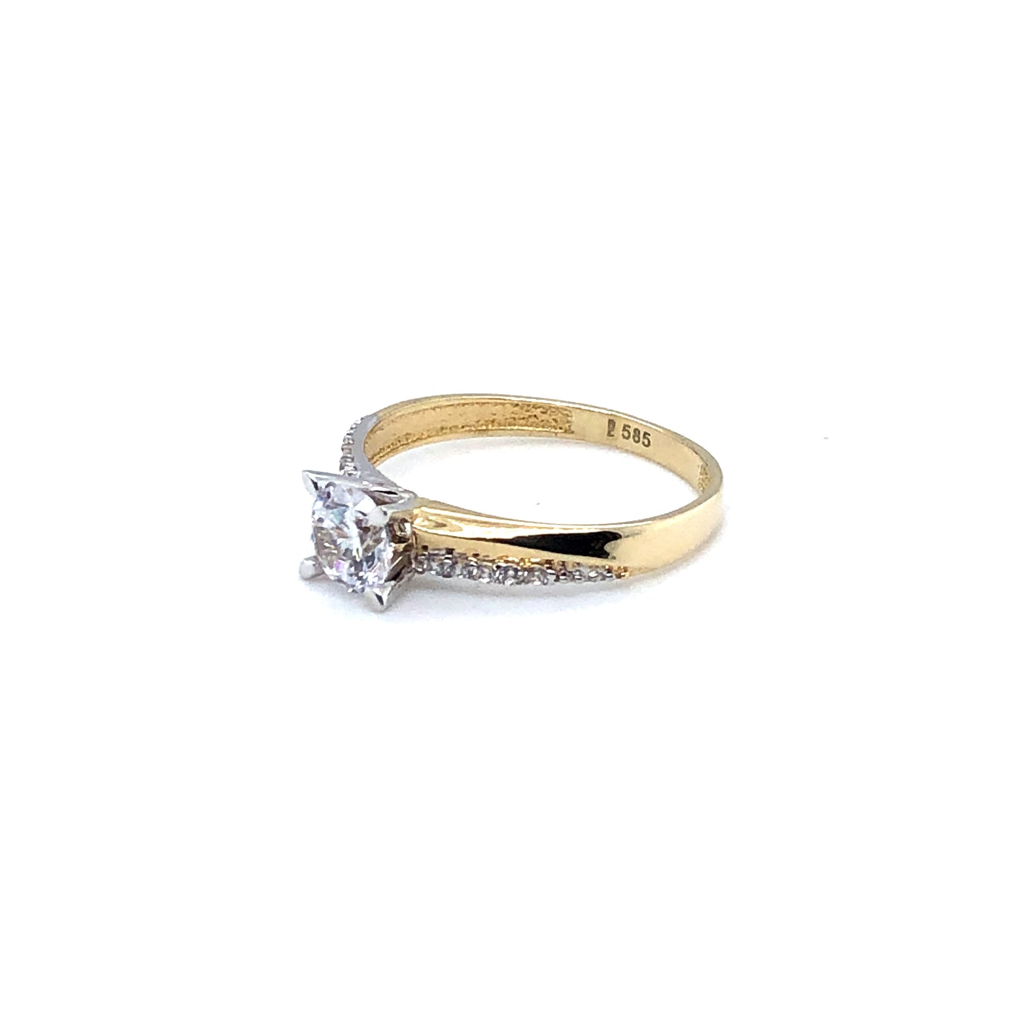 Ring 585/-Gelbgold