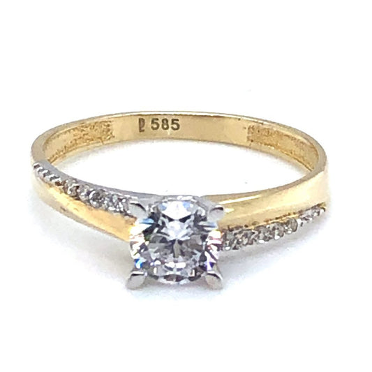 Ring 585/-Gelbgold