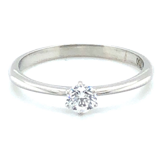 Ring 750/-Weißgold Brillant