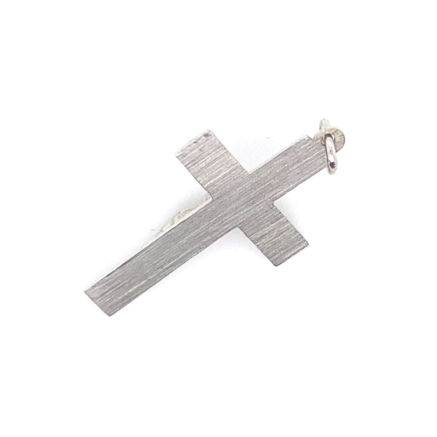 Anhänger Kreuz 585/-Weißgold