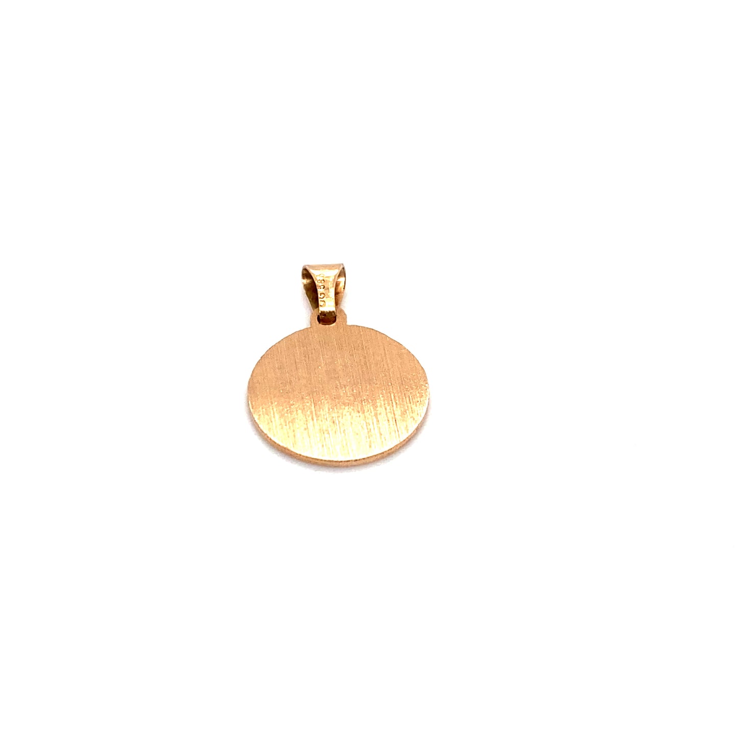 Anhänger 585/-Rotgold Gravurplatte
