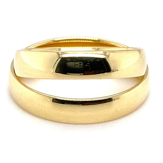 Trauringe 585/-Gelbgold 4mm