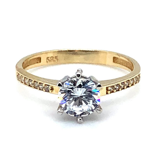 Ring 585/-Gelbgold