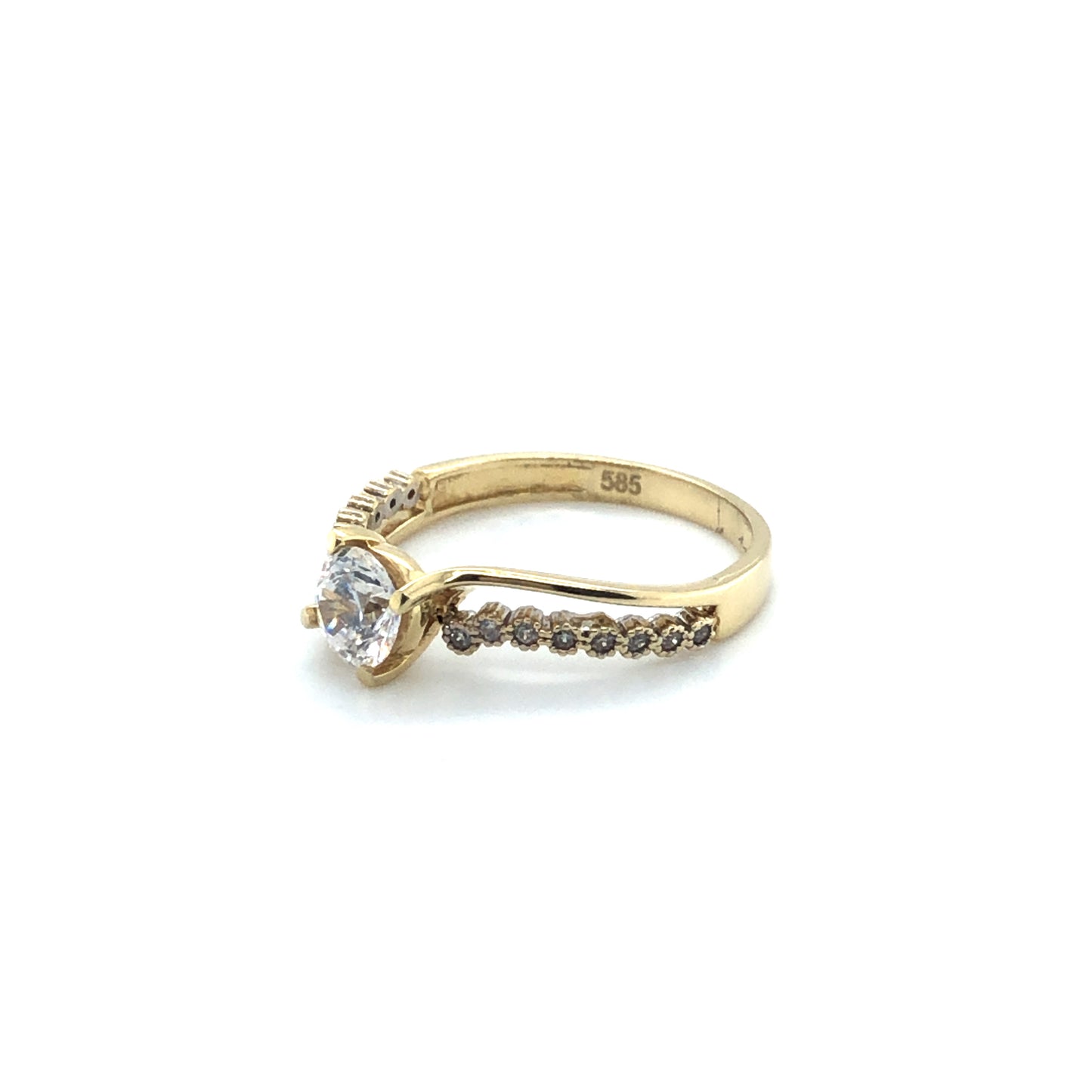 Ring 585/-Gelbgold