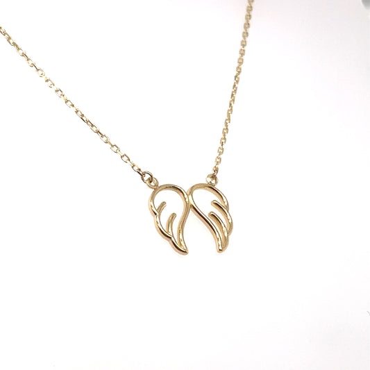 Kette mit Engelsflügel