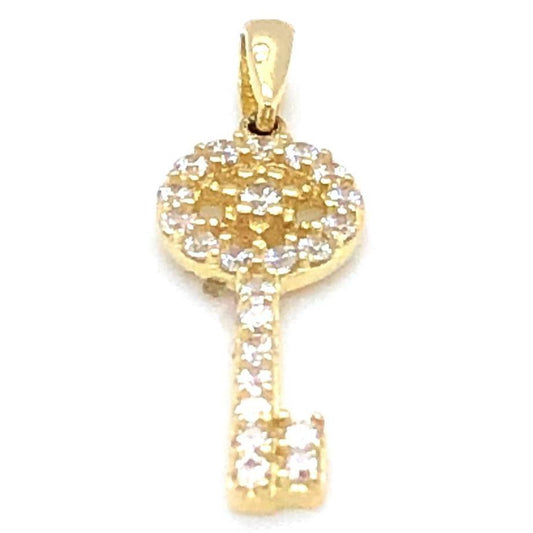 Anhänger 585/-Gelbgold Schlüssel