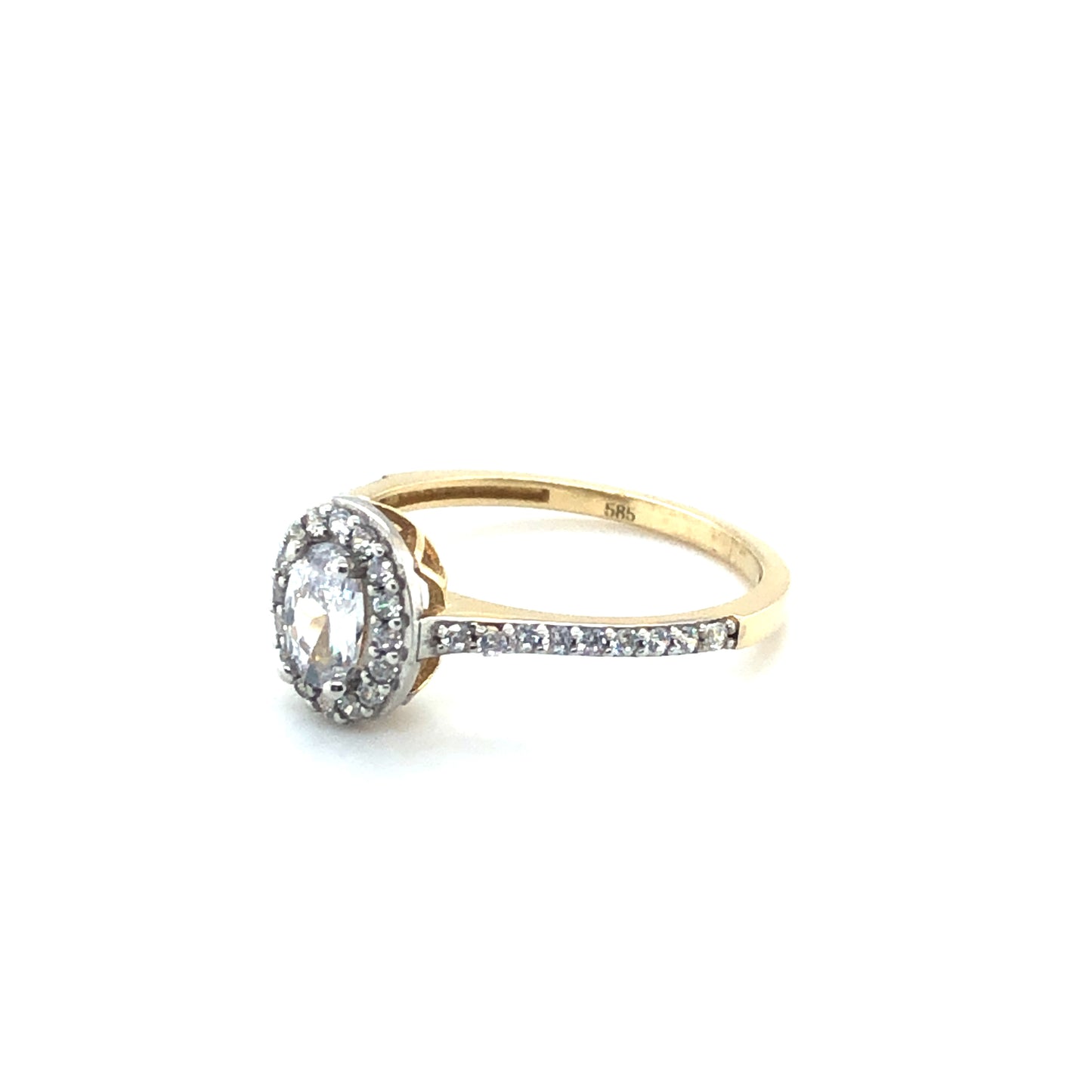 Ring 585/-Gelbgold