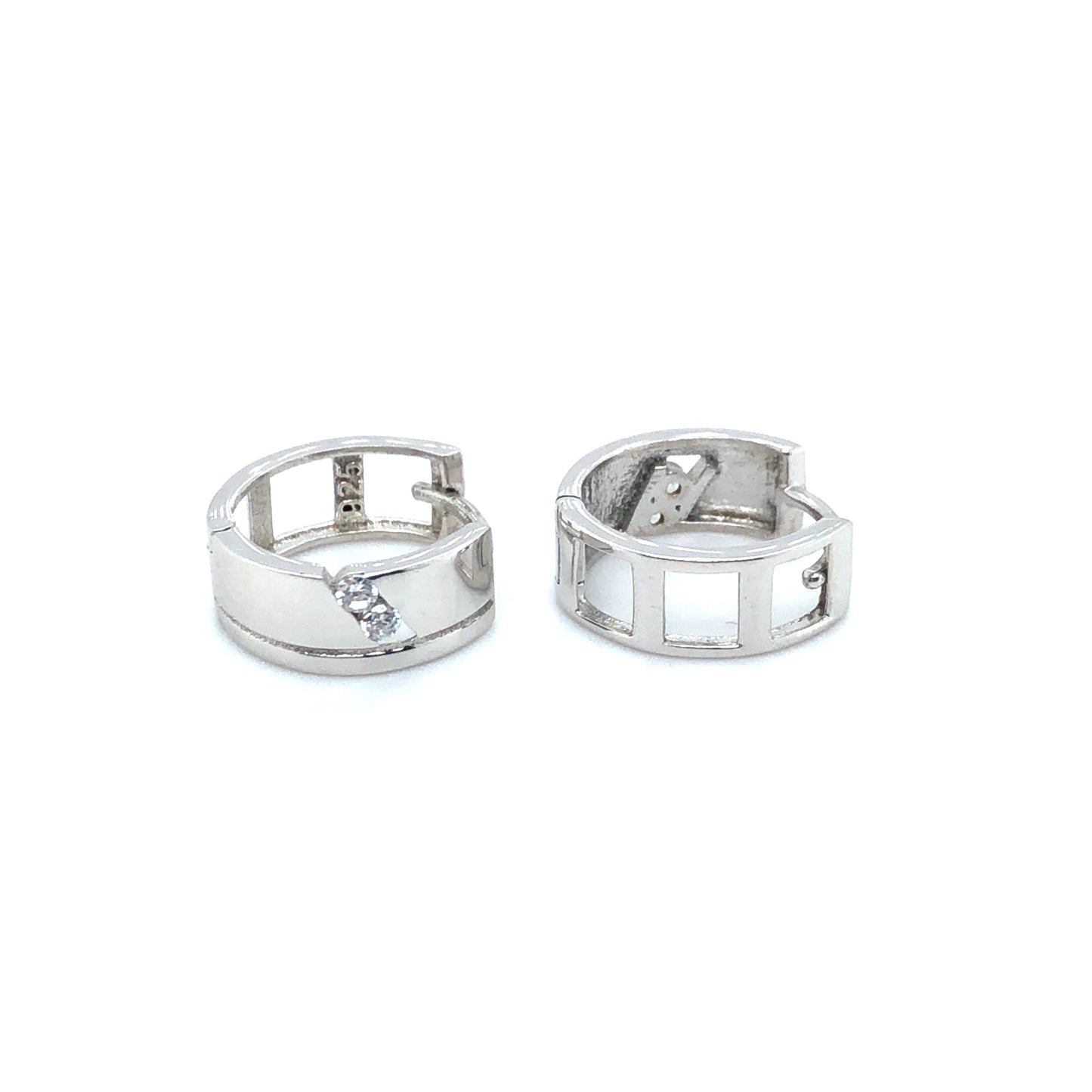 Creolen 925/-Silber Zirkonia