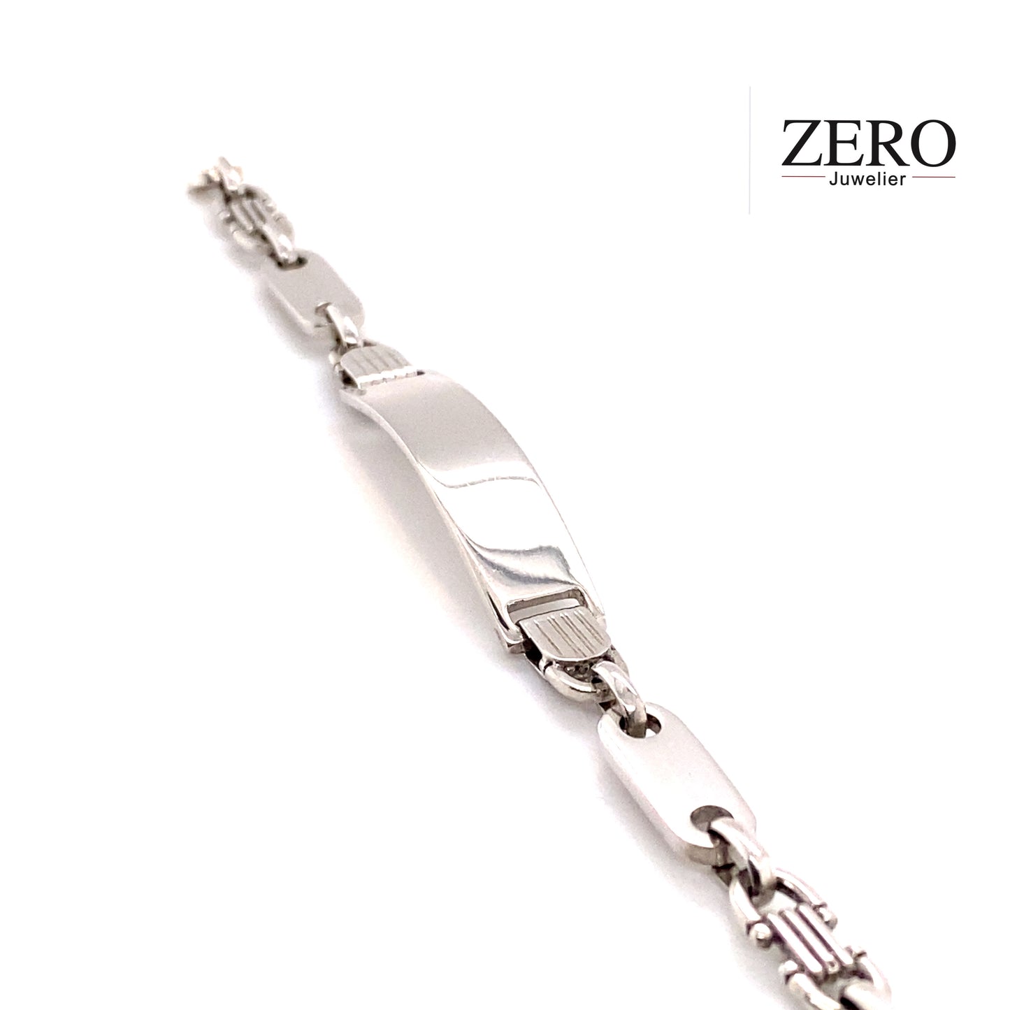 Armband ID Plattenmuster 925/-Silber Gravur
