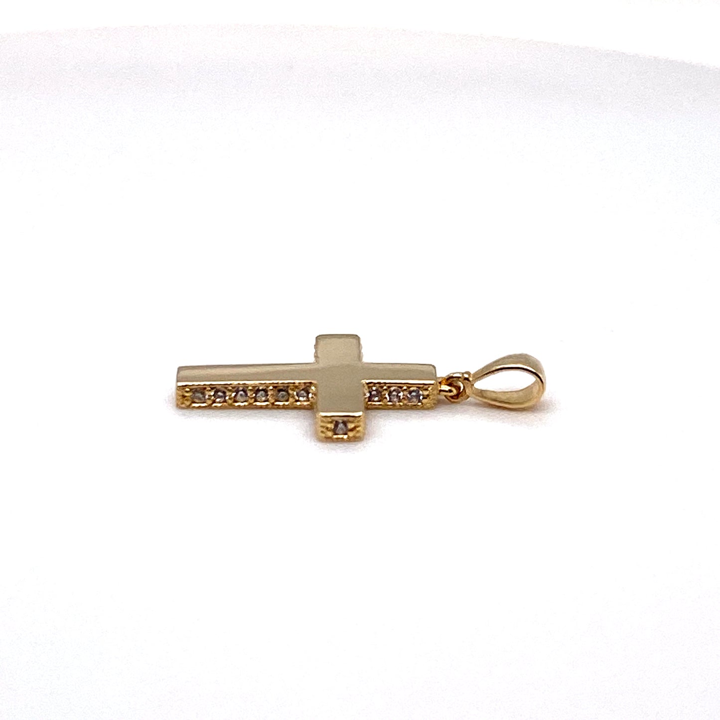 Anhänger 585/-Gelbgold Kreuz