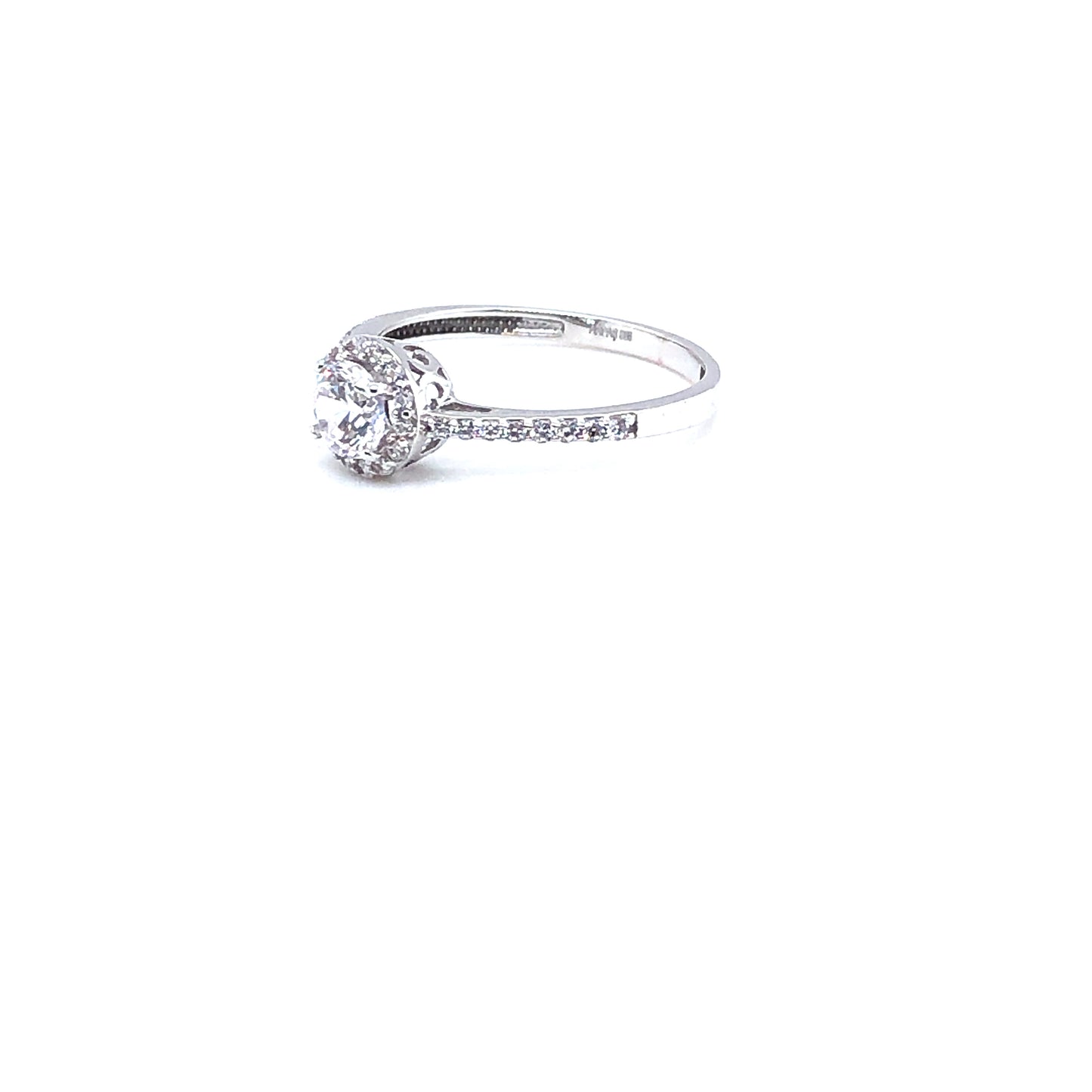 Ring 585/-Weißgold