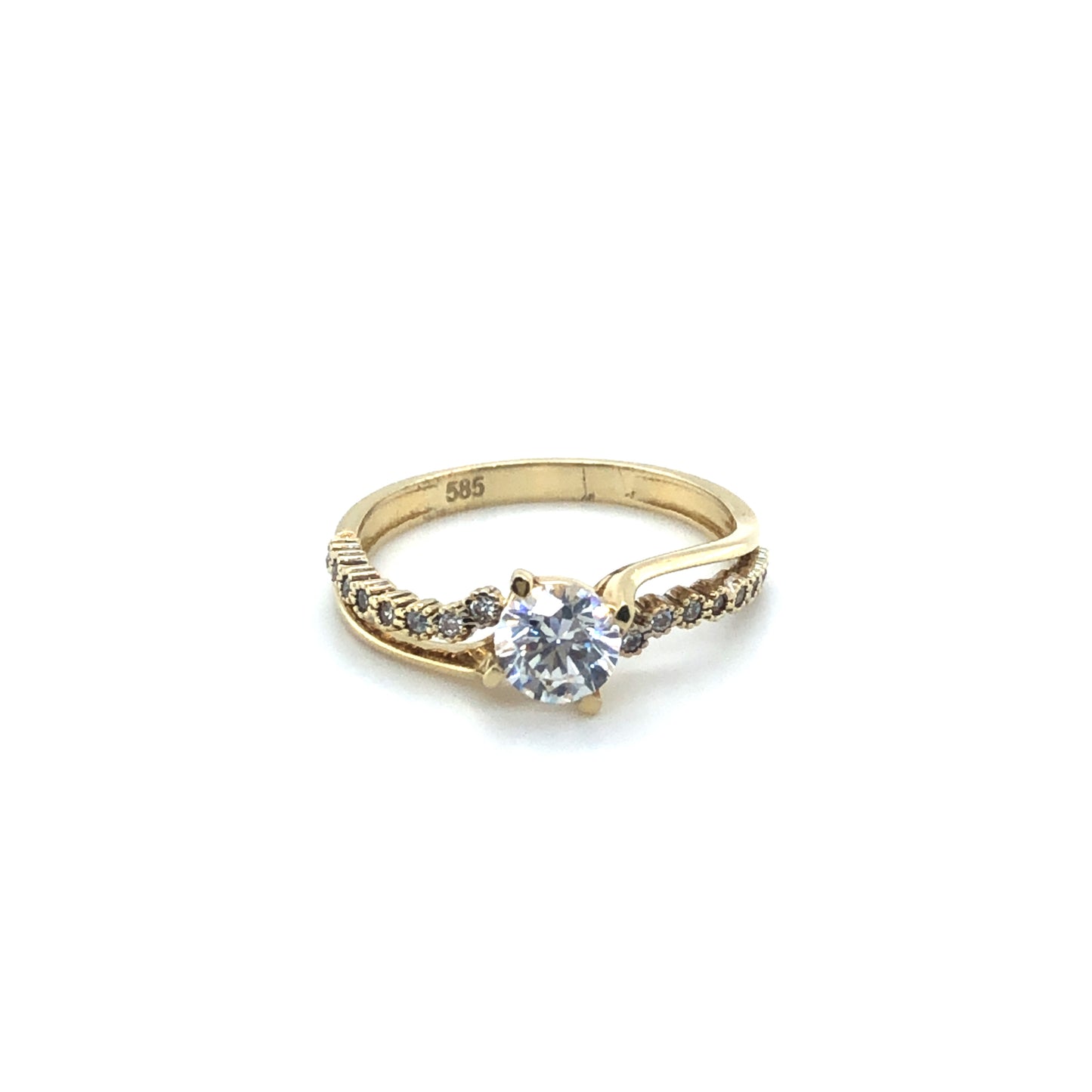 Ring 585/-Gelbgold