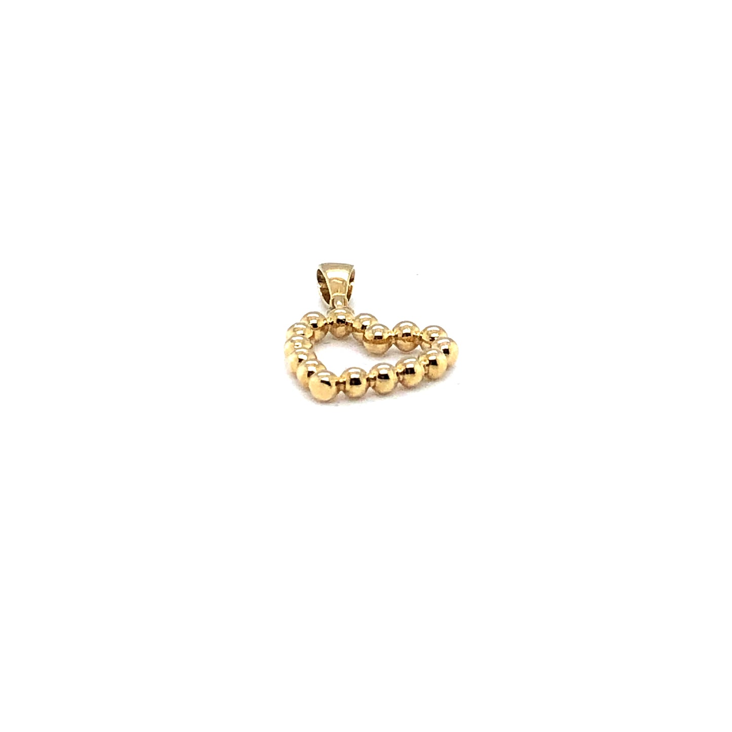 Anhänger 585/-Gelbgold Herz