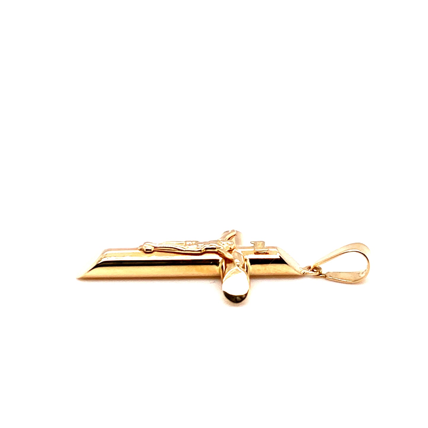 Anhänger 585/-Gelbgold Kreuz