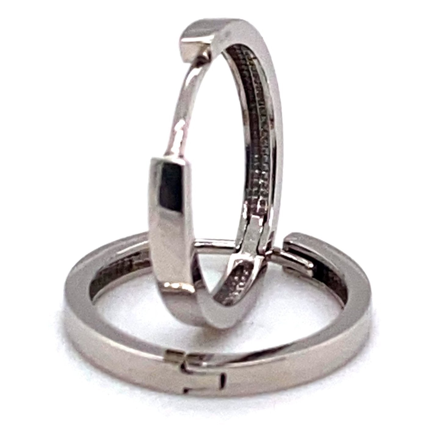 Creolen 585/-Weißgold