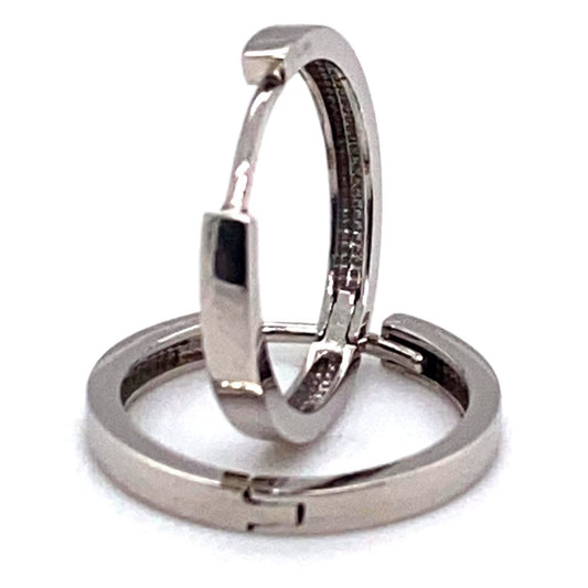 Creolen 585/-Weißgold