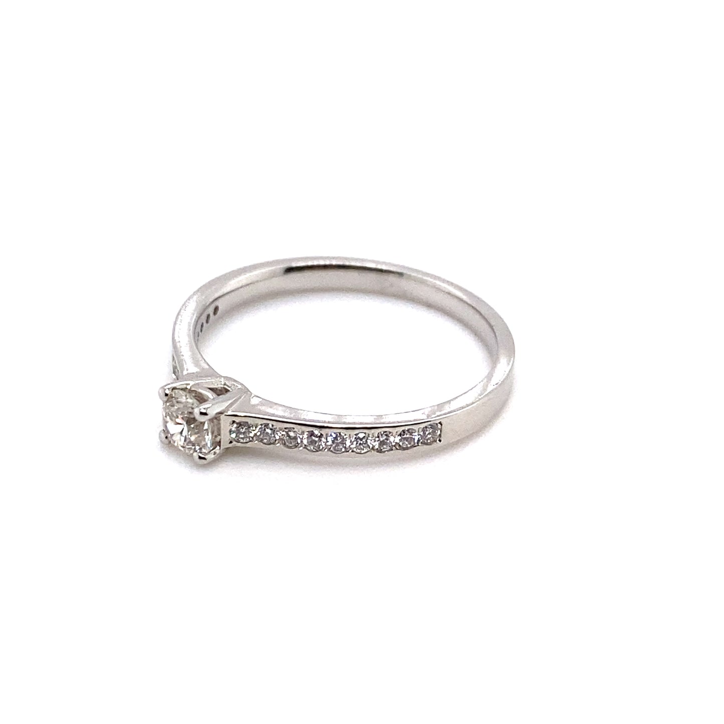 Ring Weißgold Brillanten 585/-