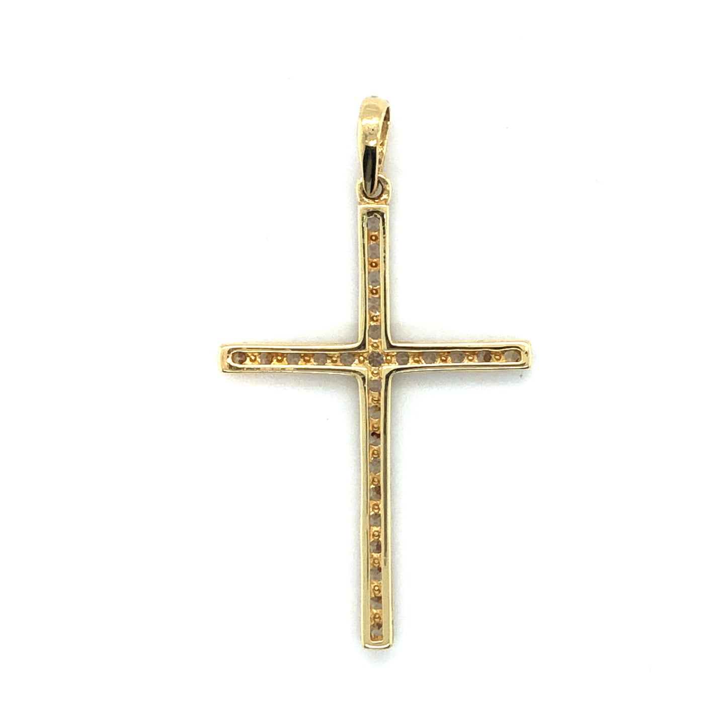Anhänger 585/-Gelbgold Kreuz