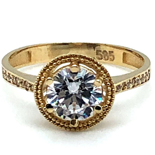 Ring  585/-Gelbgold