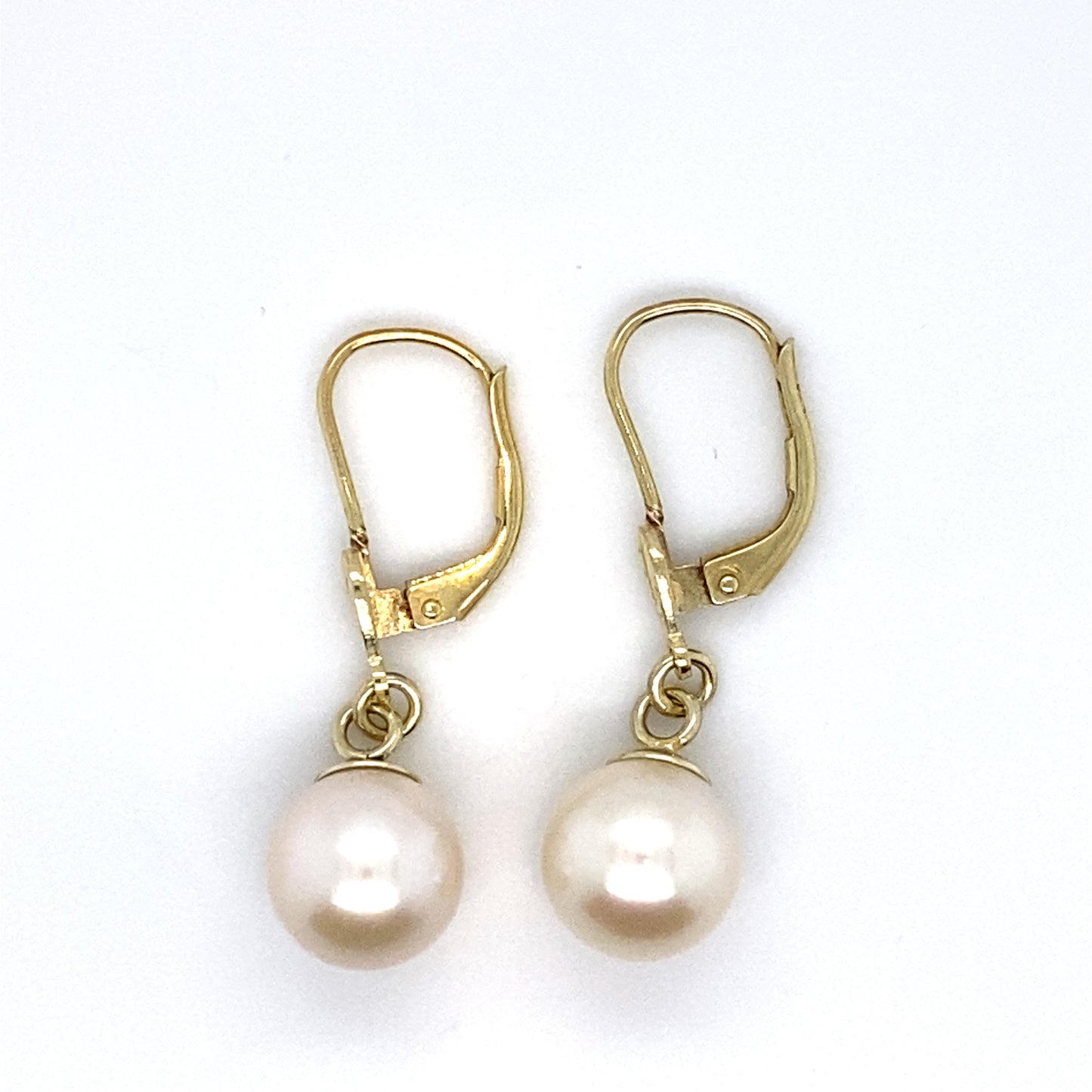 Ohrringe Perlen 585/-Gelbgold