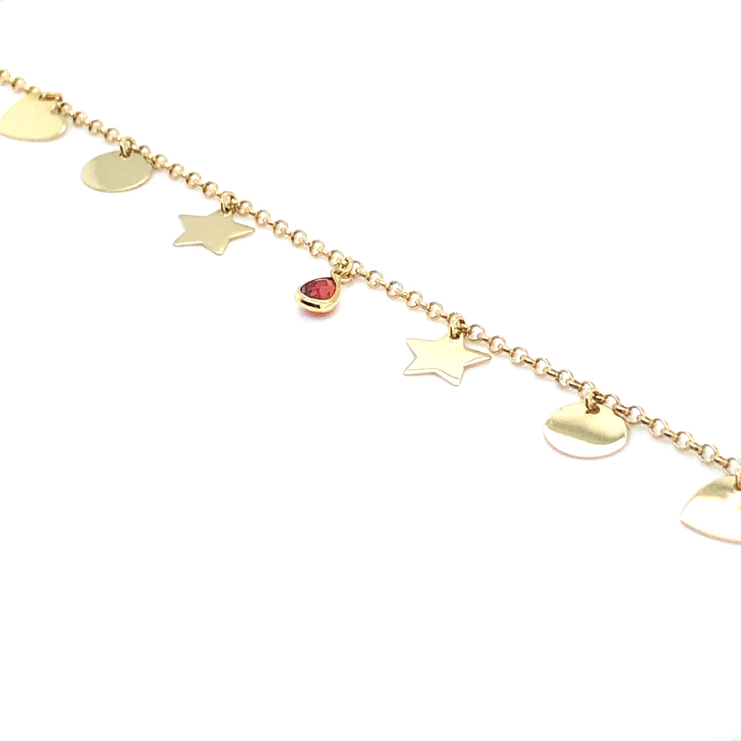 Fußkette 585/-Gold