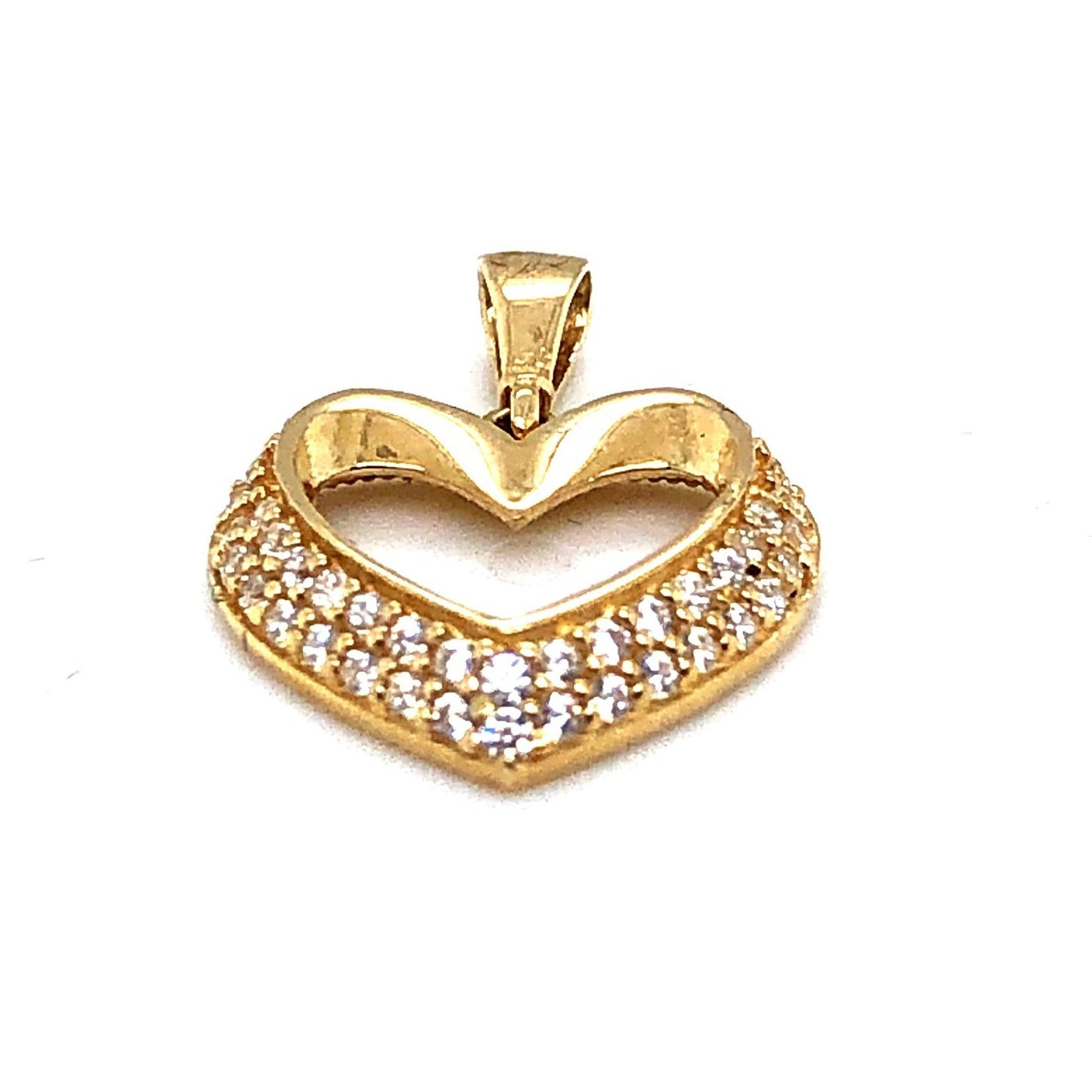 Anhänger 585/-Gelbgold Herz