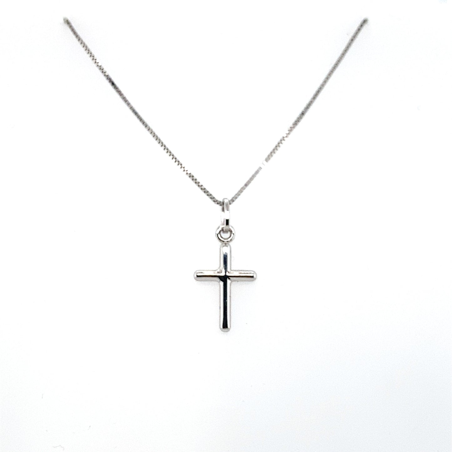 Kette mit Anhänger Weißgold 585/-