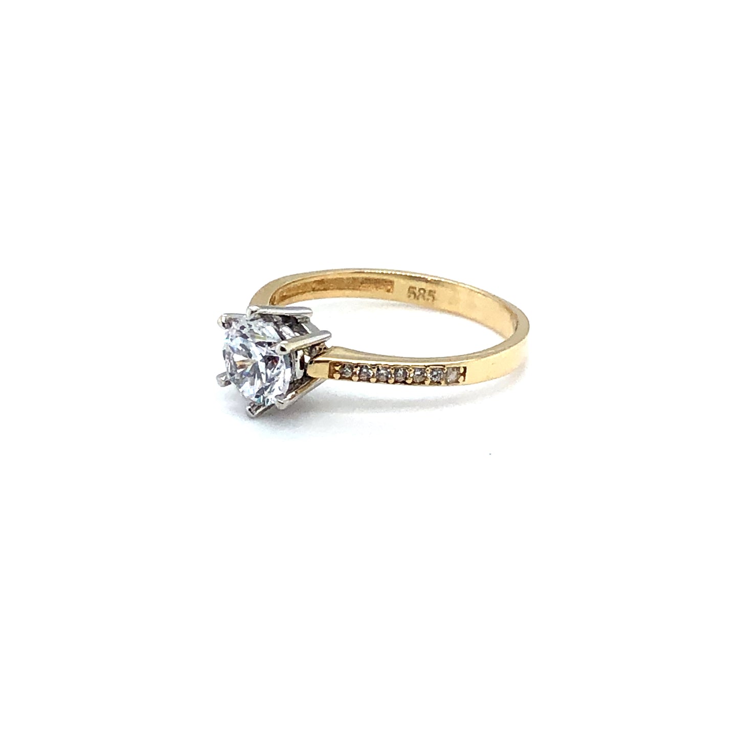 Ring 585/-Gelbgold