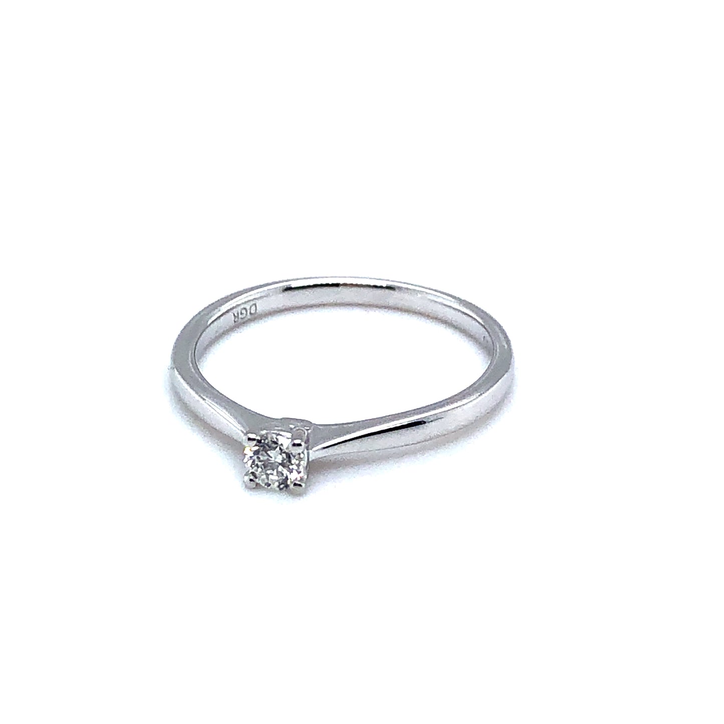 Ring 750/-Weißgold Brillant