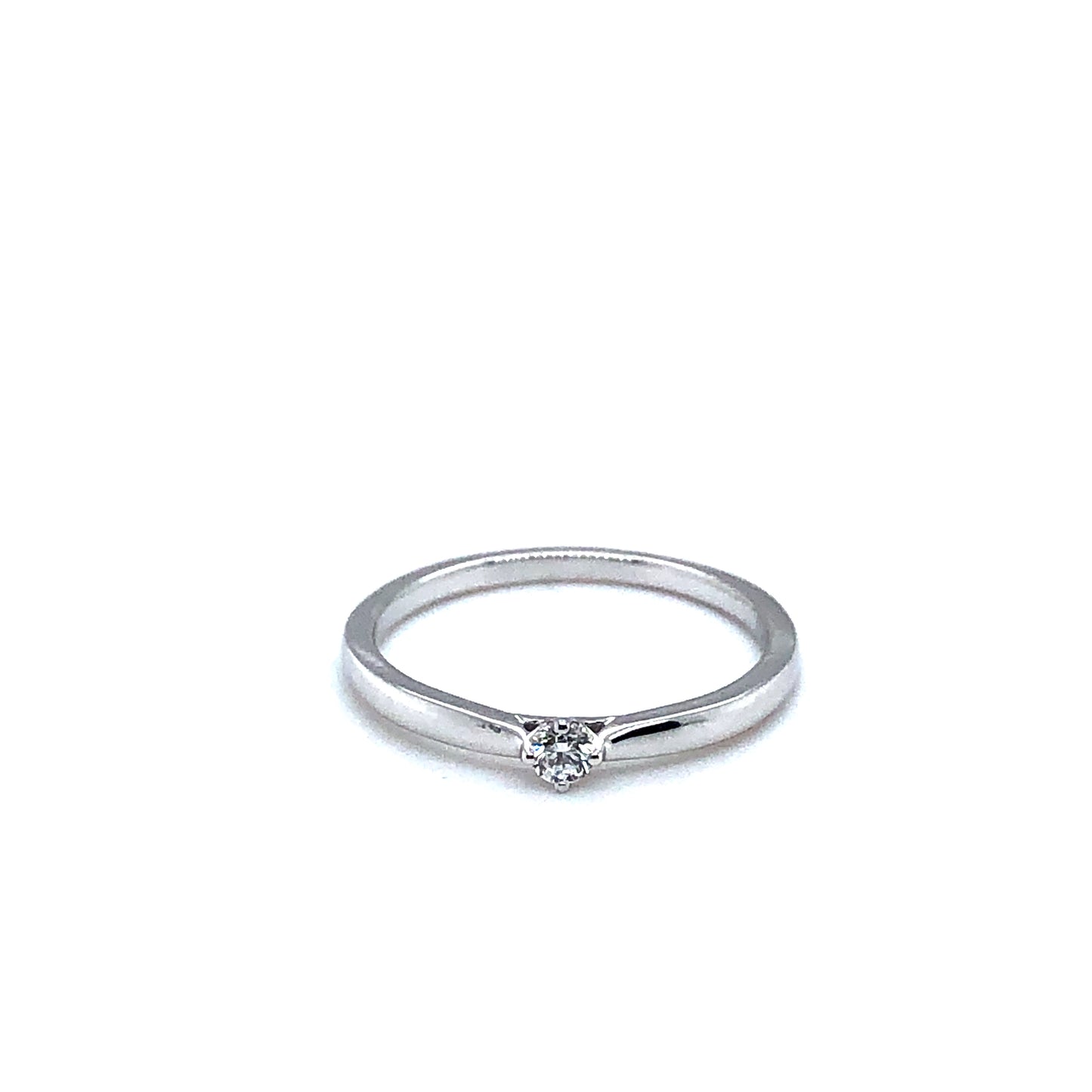 Ring 750/-Weißgold Brillant