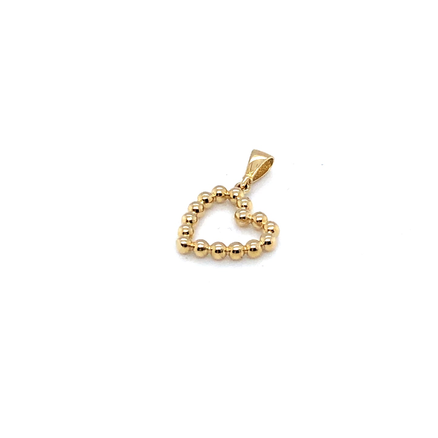 Anhänger 585/-Gelbgold Herz