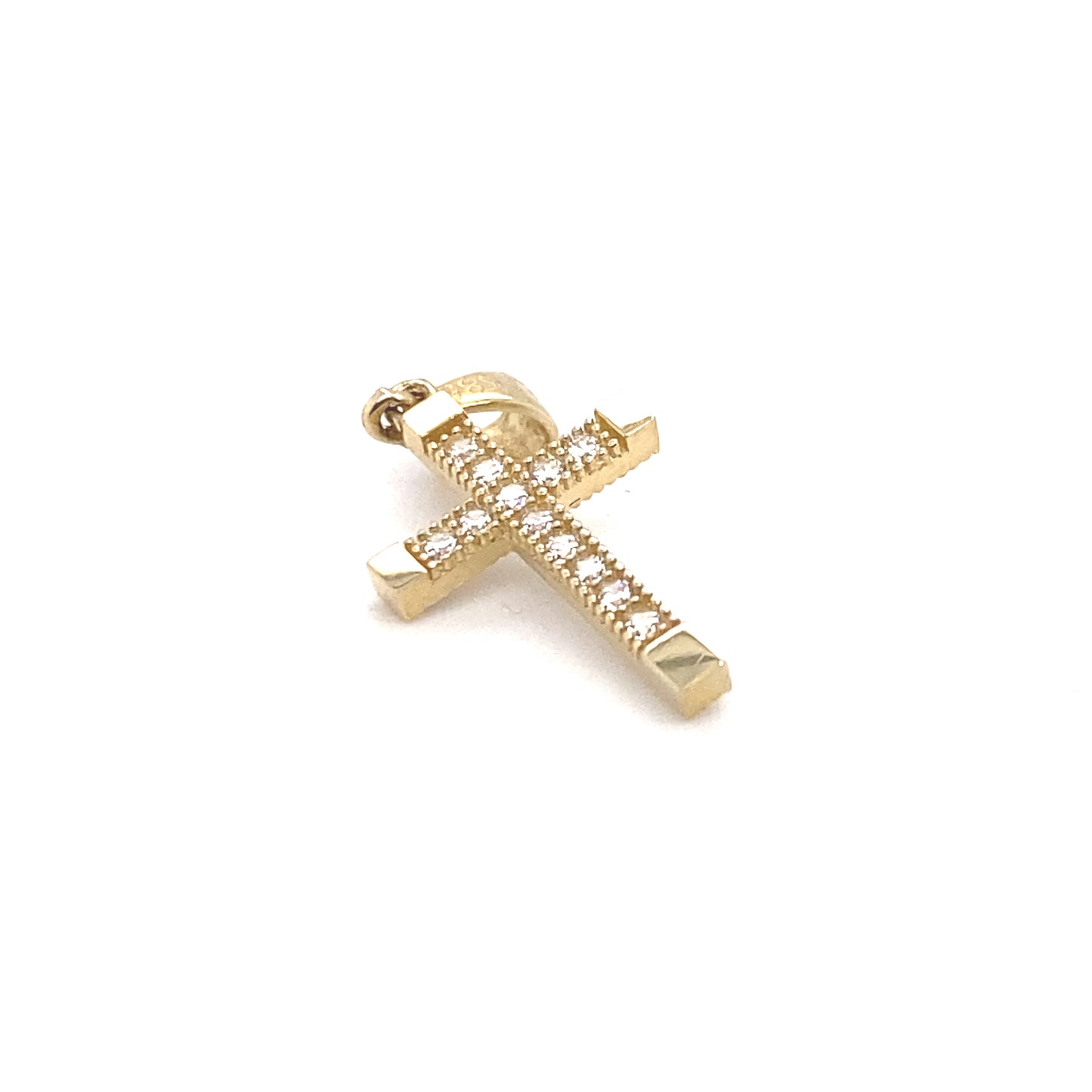 Anhänger 585/-Gelbgold Kreuz