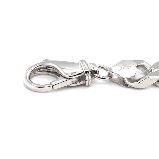 Armband 925/ – Silber Panzermuster