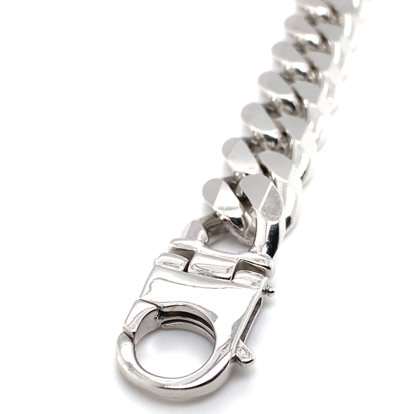 Armband 925/ – Silber Panzerketten Muster